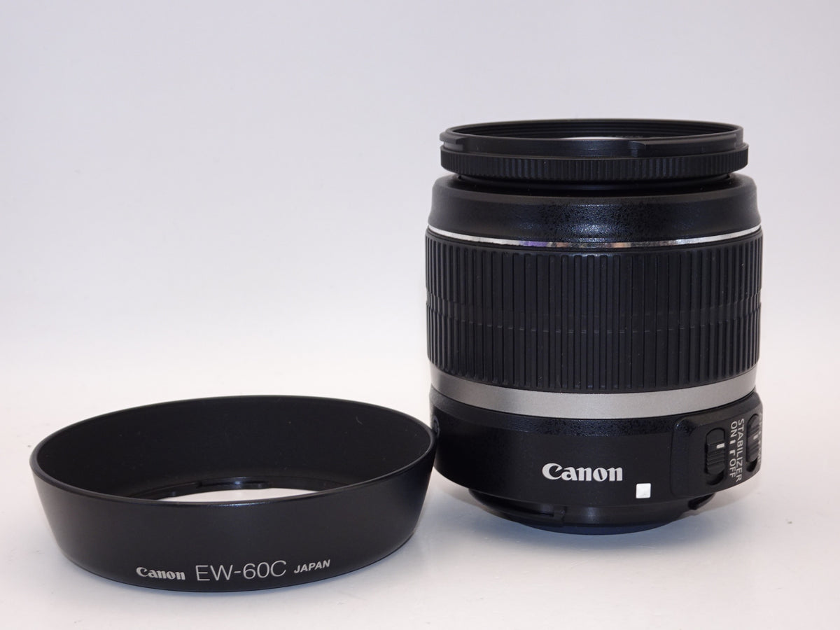 【外観特上級】Canon 標準ズームレンズ EF-S18-55mm F3.5-5.6 IS