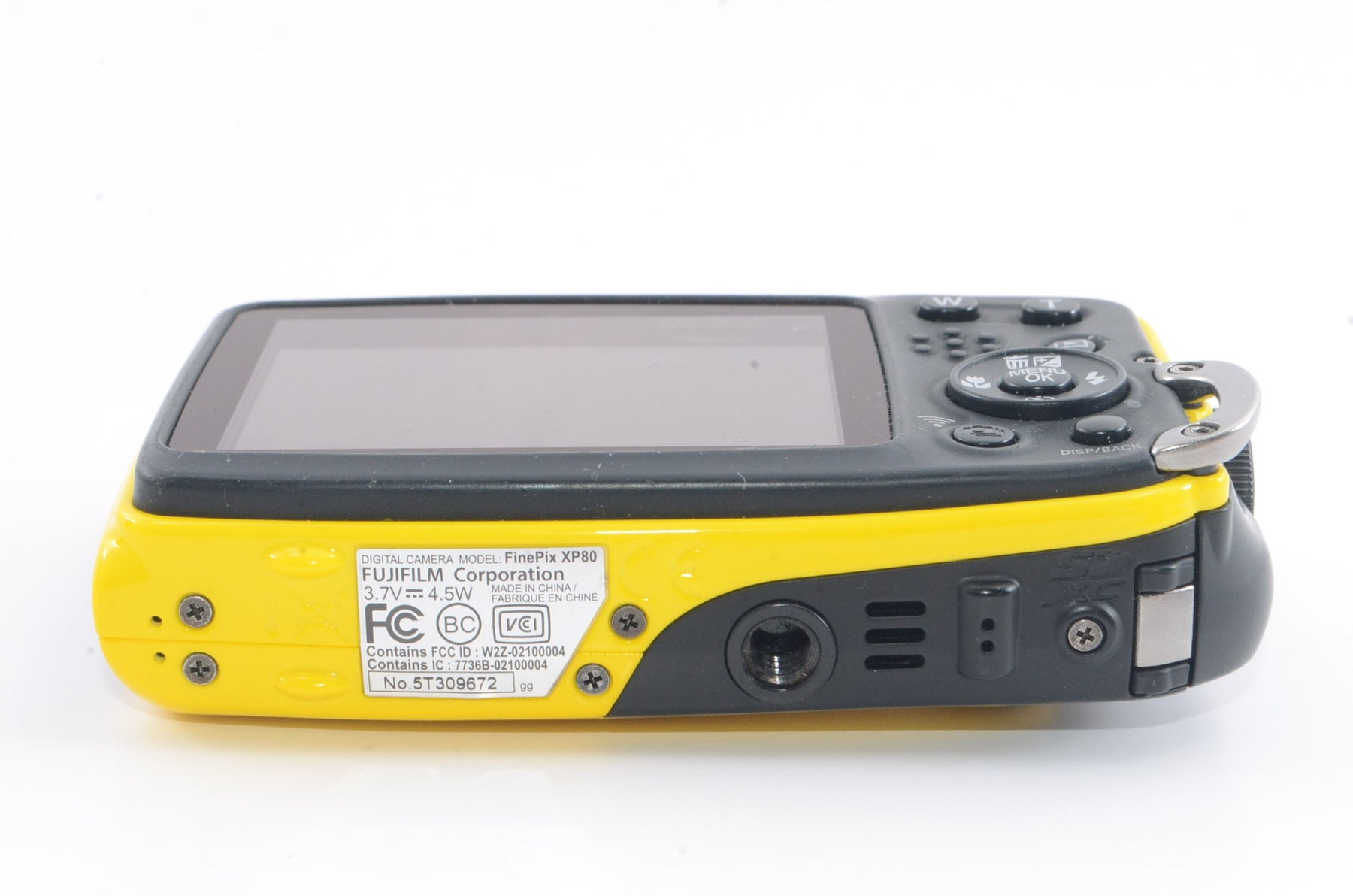 【外観並級】FUJIFILM デジタルカメラ XP80 イエロー XP80 Y