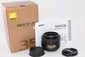 【外観特上級】Nikon 単焦点レンズ AF-S DX NIKKOR 35mm f/1.8G