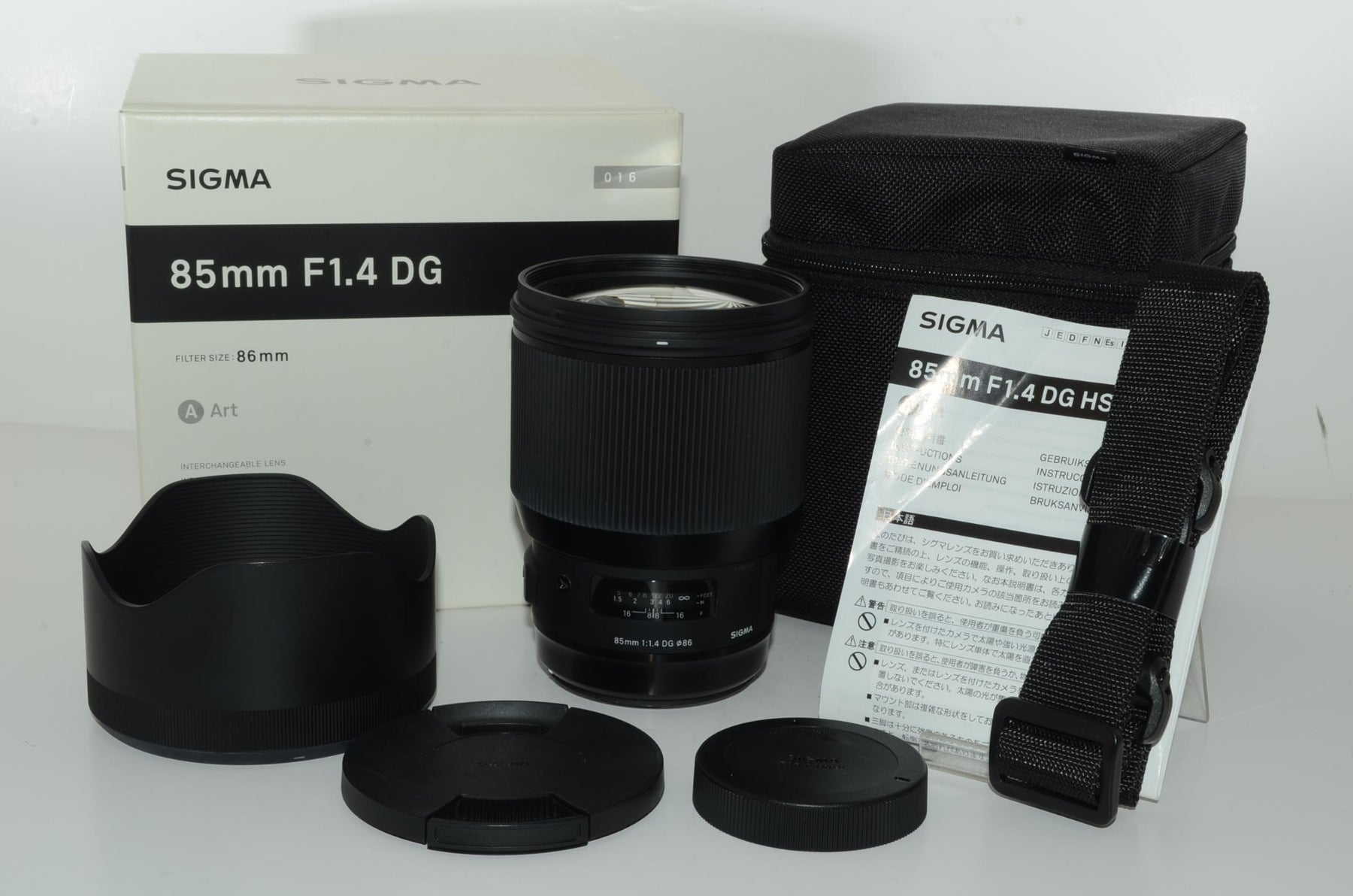 【外観特上級】SIGMA Art 85mm F1.4 DG HSM キヤノン用