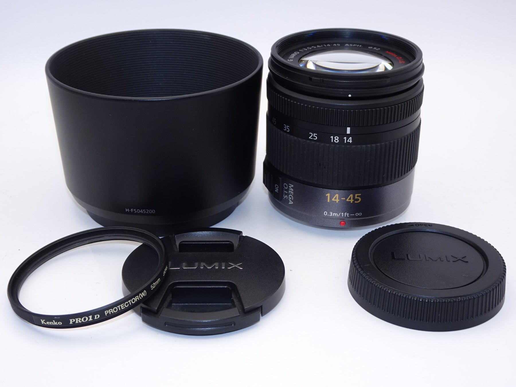 【外観特上級】Panasonic LUMIX G VARIO 14-45mm F3.5-5.6 ASPH MEGA O.I.S.