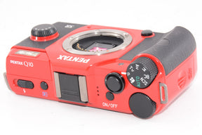 【外観並級】PENTAX ミラーレス一眼 Q10 ボディ レッド