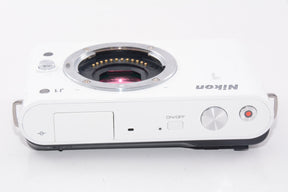 【外観並級】Nikon ニコン ミラーレス一眼カメラ Nikon 1 J1 ボディ ホワイト
