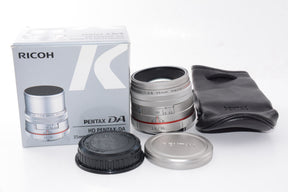 【外観特上級】PENTAX リミテッドレンズ 標準単焦点マクロレンズ HD PENTAX-DA35mmF2.8 Macro Limited シルバー Kマウント APS-Cサイズ 21460