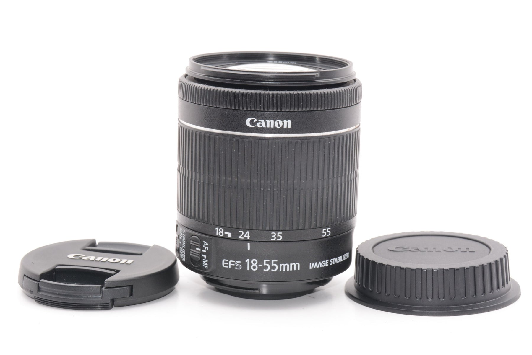 【外観特上級】Canon 標準ズームレンズ EF-S18-55mm F3.5-5.6 IS STM