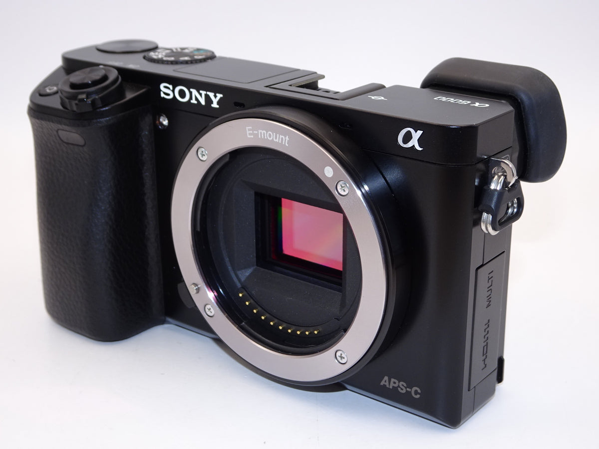 【外観特上級】SONY ミラーレス一眼 α6000 ボディ ブラック ILCE-6000 B
