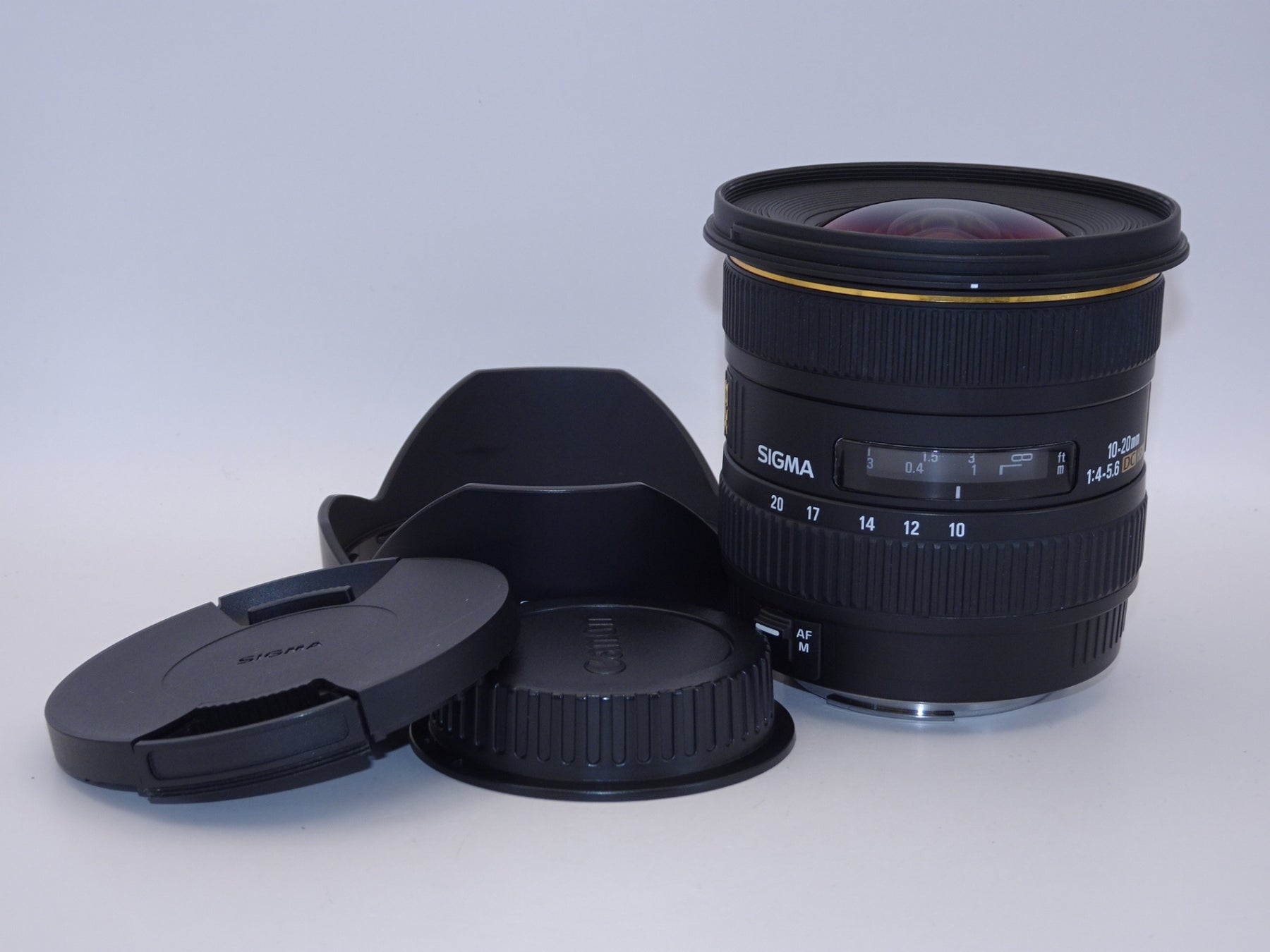 【外観特上級】SIGMA 10-20mm F4-5.6 EX DC HSM キヤノン用 APS-C専用