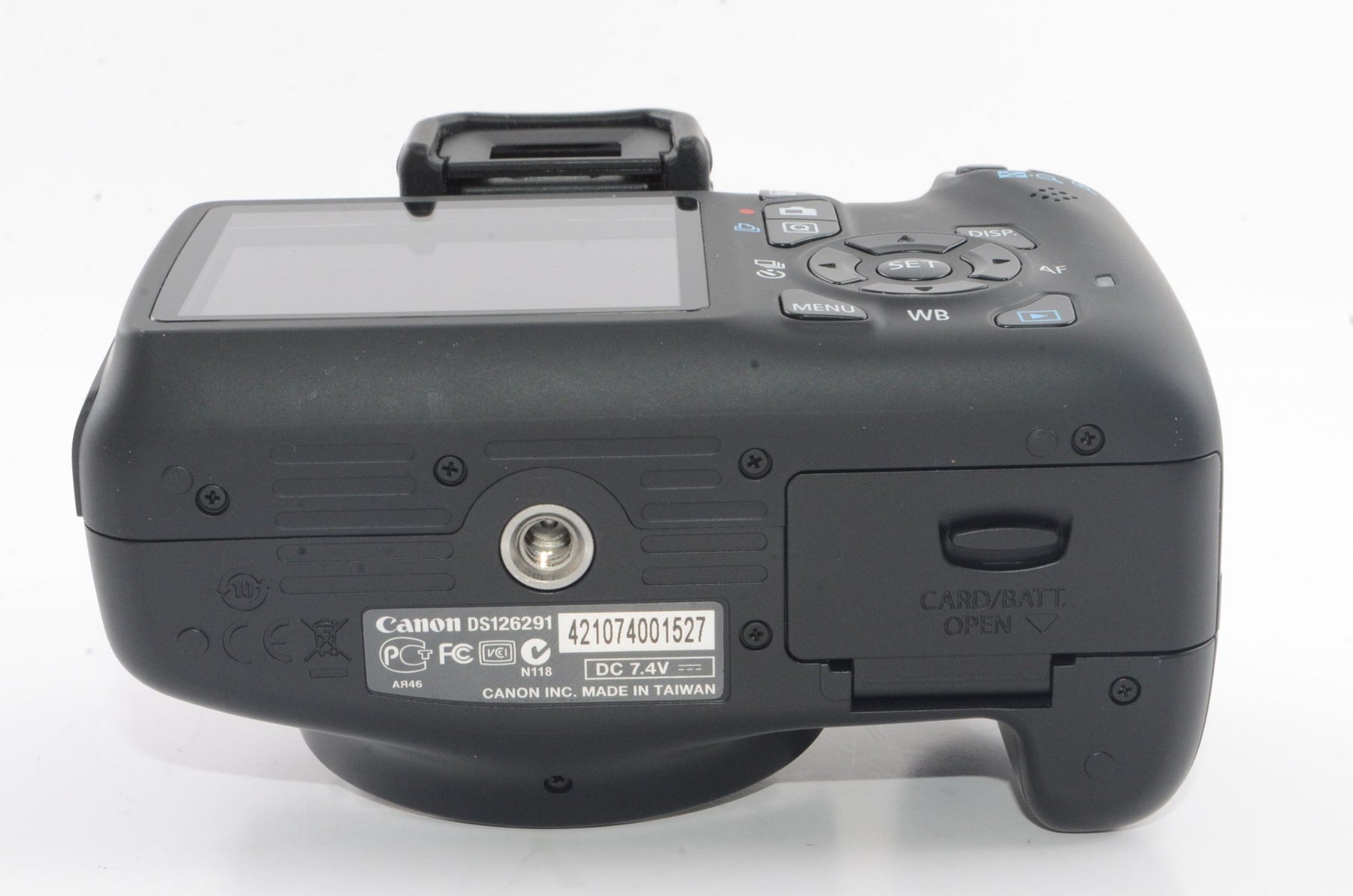 【外観特上級】Canon デジタル一眼レフカメラ EOS Kiss X50 ボディ ブラック KISSX50BK-BODY