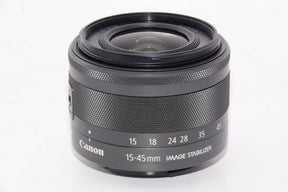 【外観並級】Canon 標準ズームレンズ EF-M15-45mm F3.5-6.3IS STM