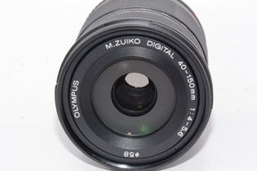 【外観特上級】OLYMPUS M.ZUIKO DIGITAL ED 40-150mm F4.0-5.6 R ブラック