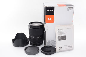 【外観特上級】ソニー SONY 高倍率ズームレンズ E 18-200mm F3.5-6.3 OSS LE ソニー Eマウント用 APS-C専用 SEL18200 LE