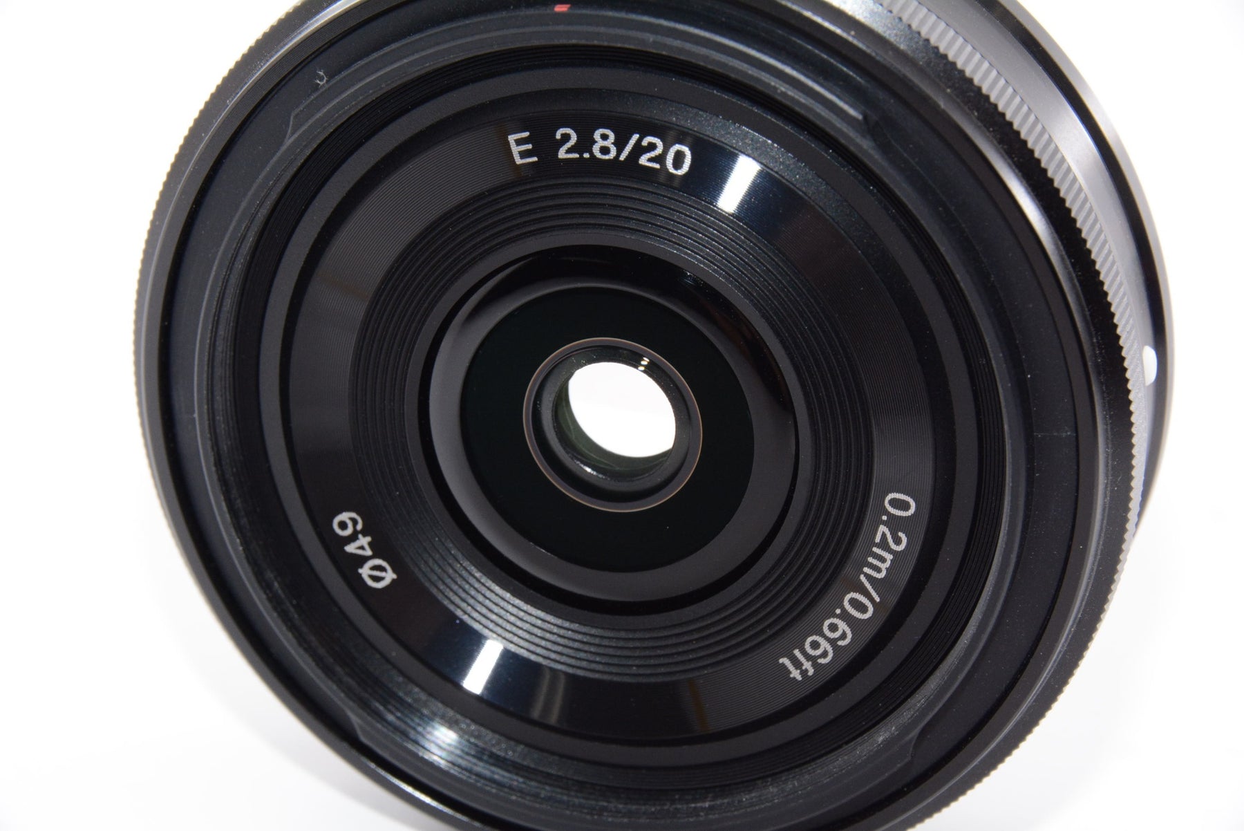 【外観特上級】ソニー SONY 単焦点レンズ E 20mm F2.8 ソニー Eマウント用 APS-C専用 SEL20F28