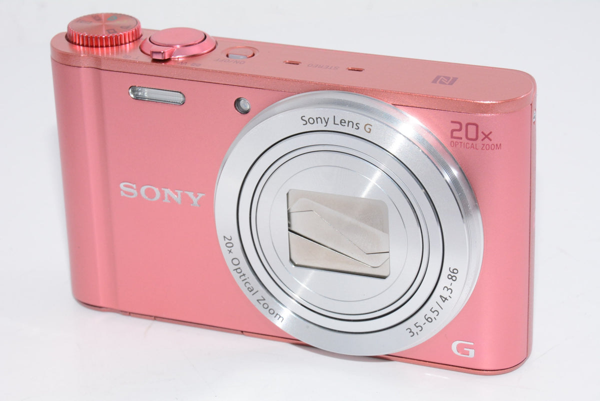 【外観特上級】ソニー SONY デジタルカメラ Cyber-shot WX350 光学20倍 ピンク DSC-WX350-P