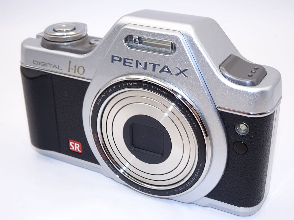 【外観特上級】PENTAX ペンタックス デジタルカメラ Optio I-10 シルバー