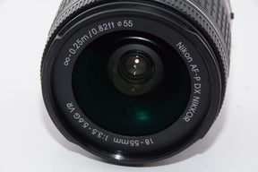 【外観特上級】Nikon 標準ズームレンズ AF-P DX NIKKOR 18-55mm f/3.5-5.6G VR