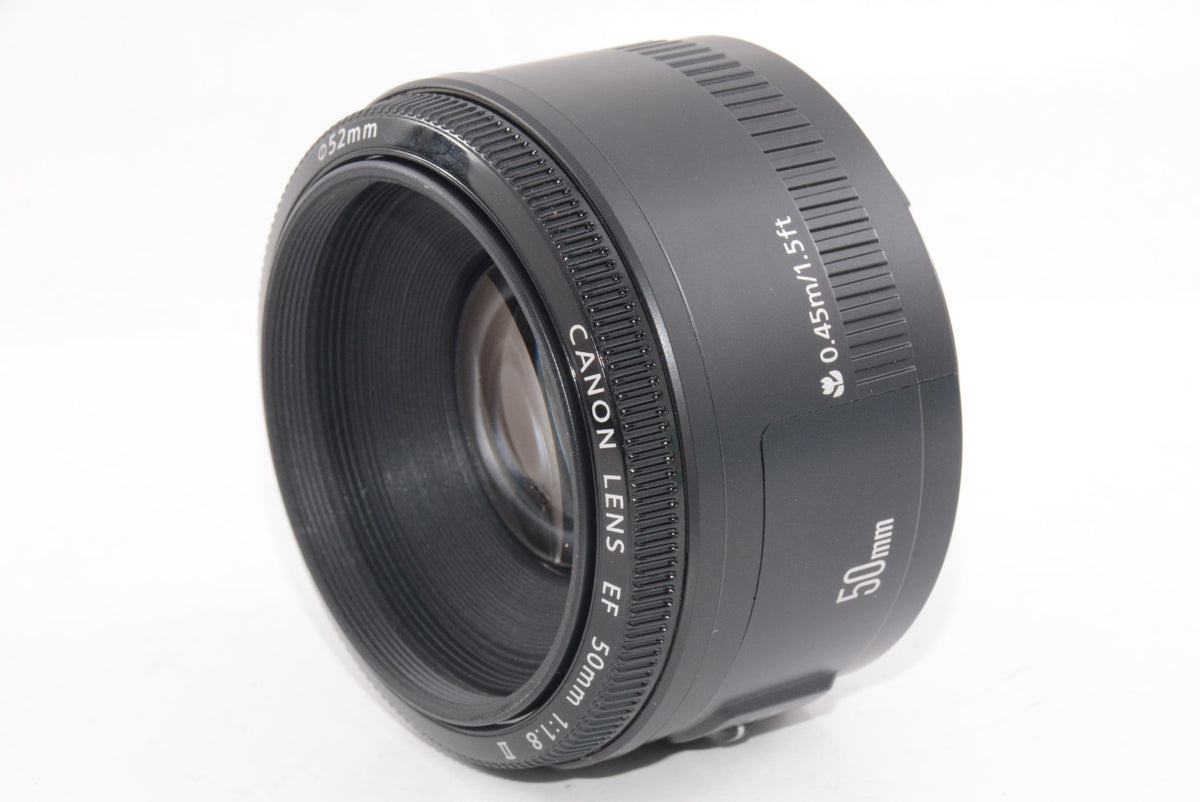 【外観特上級】Canon 単焦点レンズ EF50mm F1.8 II フルサイズ対応