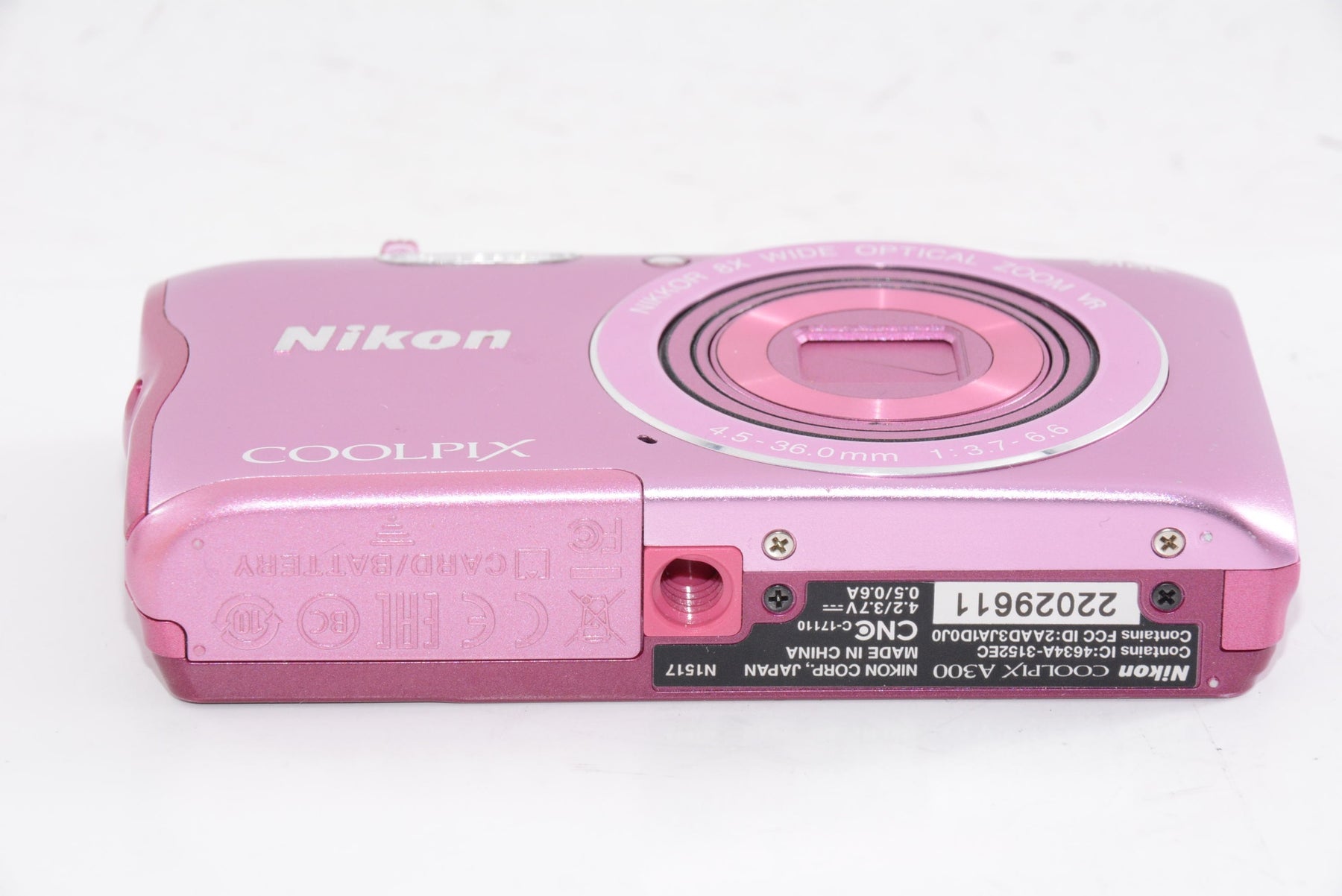 【外観特上級】Nikon デジタルカメラ COOLPIX A300 ピンク