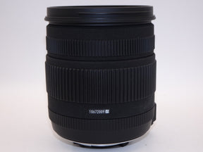 【外観特上級】SIGMA シグマ 18-50mm F2.8-4.5 DC OS HSM ニコン用