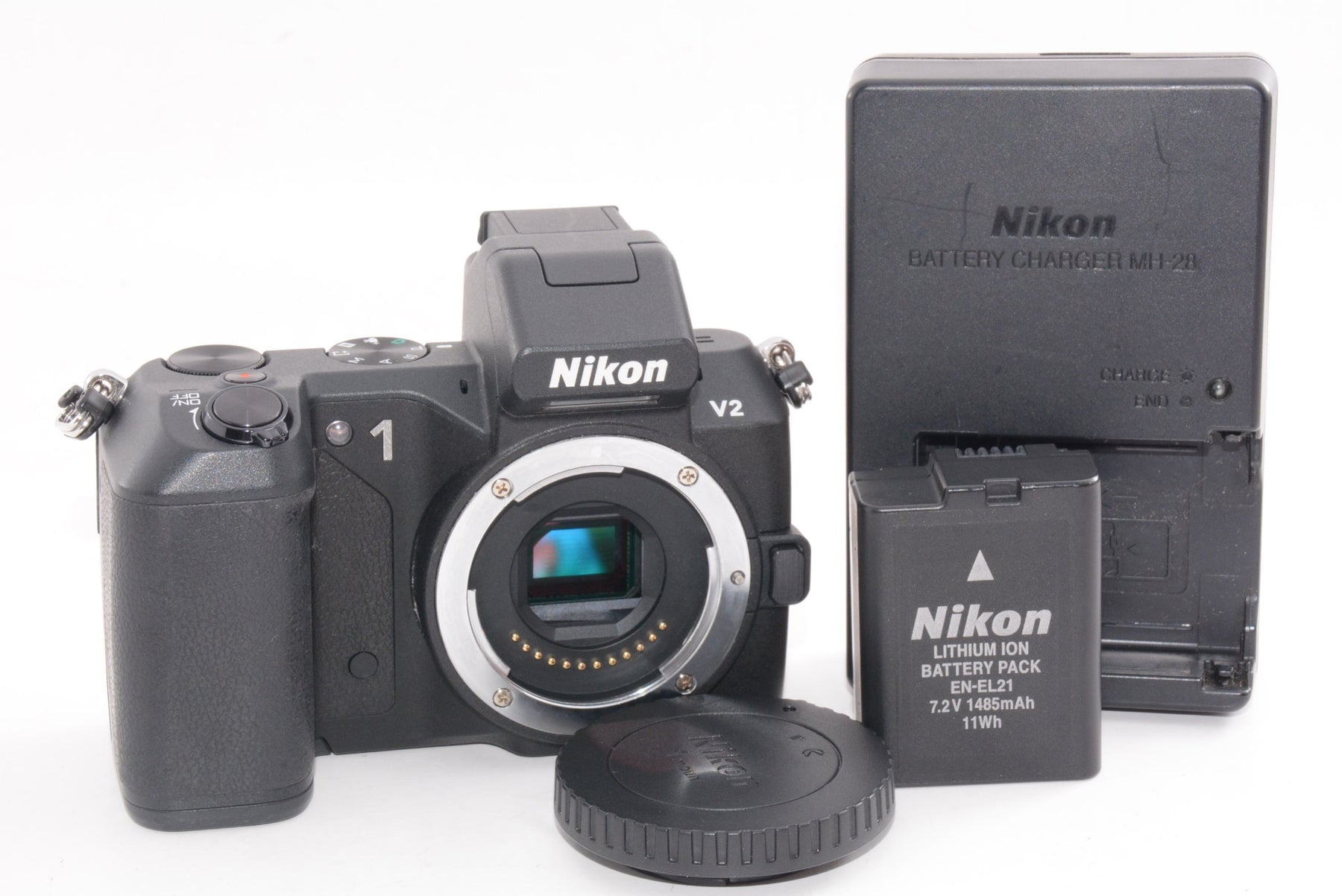 【外観特上級】Nikon 1 V2 ボディー ブラック N1V2BK
