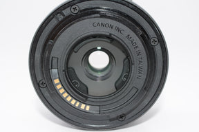 【外観特上級】Canon 標準ズームレンズ EF-M15-45mm F3.5-6.3IS STM(グラファイト) ミラーレス一眼対応 EF-M15-45ISSTM