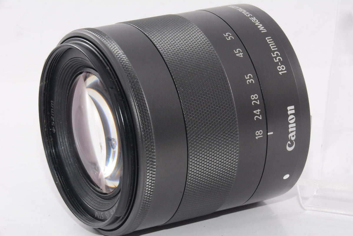 【外観特上級】Canon 標準ズームレンズ EF-M18-55mm F3.5-5.6IS STM