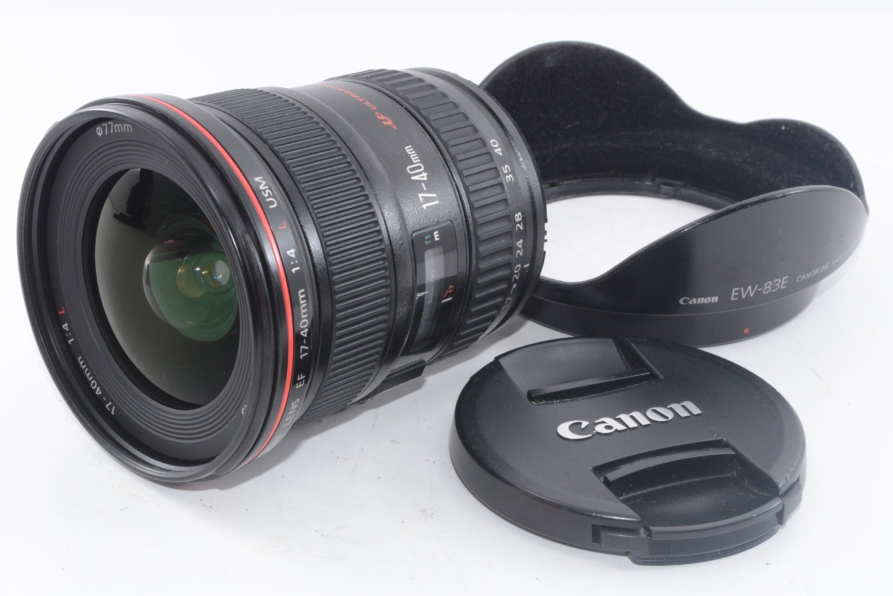 【外観並級】Canon 広角ズームレンズ EF17-40mm F4L USM