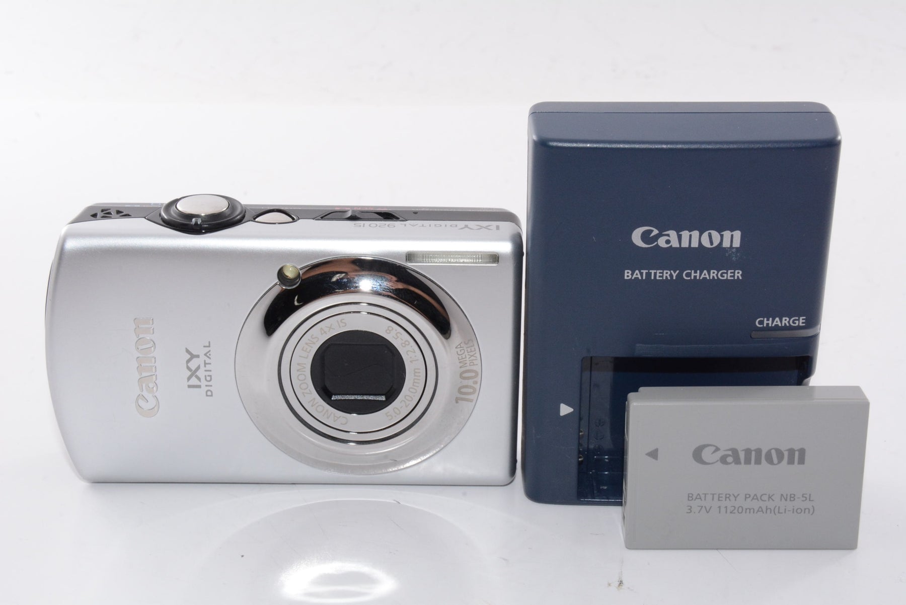 【外観並級】Canon デジタルカメラ IXY DIGITAL 920 IS シルバー