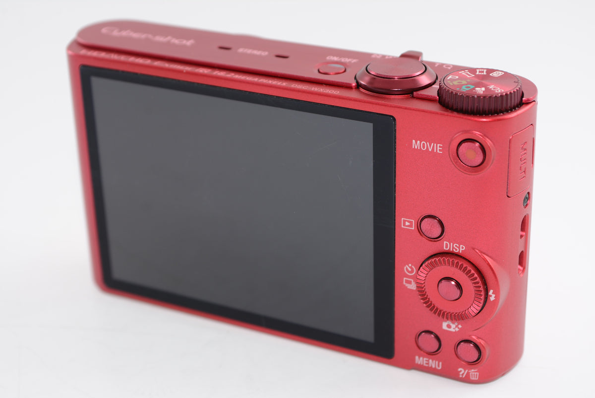 【外観並級】ソニー SONY Cyber-shot WX300 レッド DSC-WX300/R