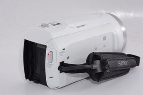 【外観並級】ソニー ビデオカメラ Handycam HDR-CX680 ホワイト