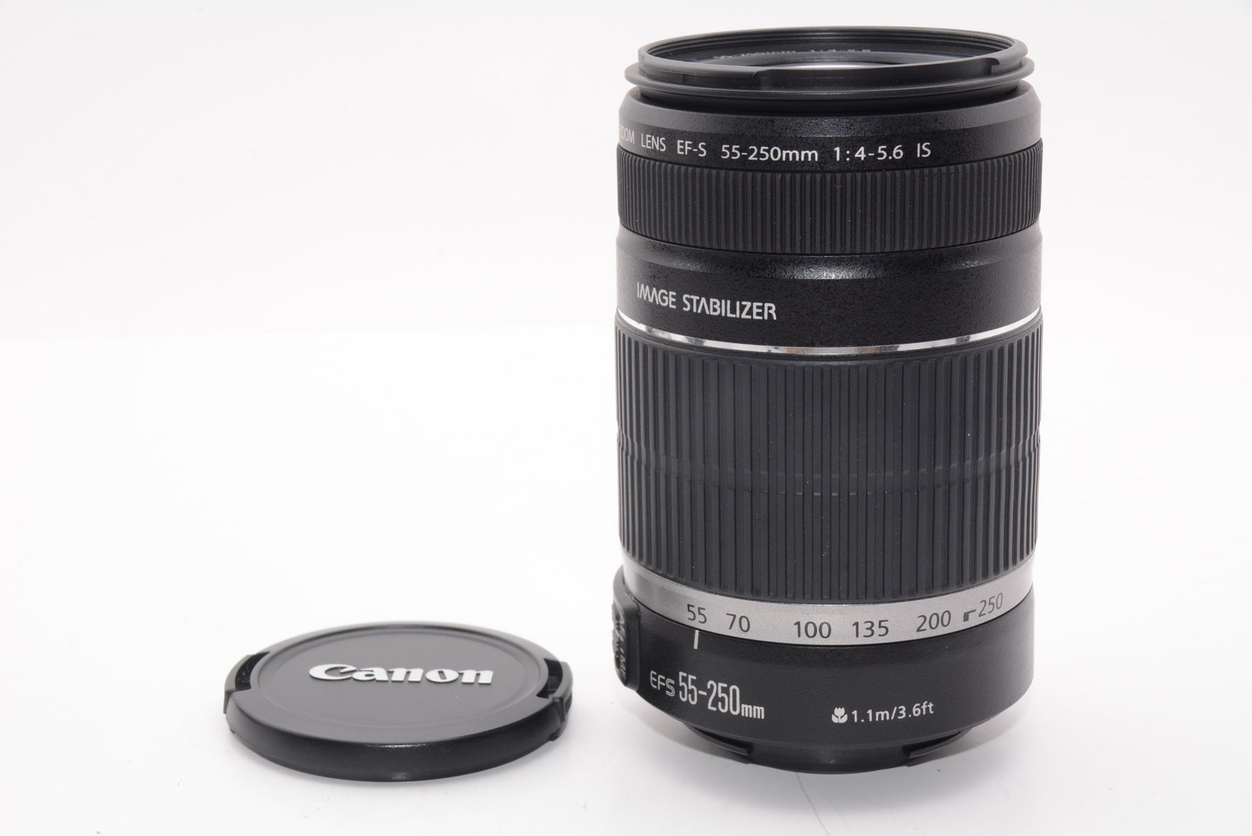 【外観特上級】Canon 望遠レンズ EF-S55-250mm F4-5.6 IS