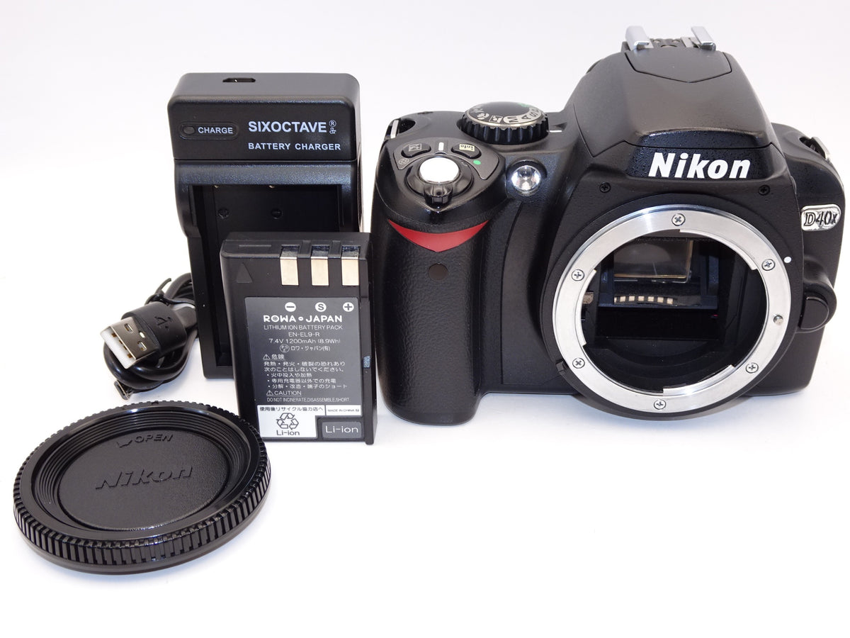 【外観特上級】Nikon デジタル一眼レフカメラ D40X ボディ