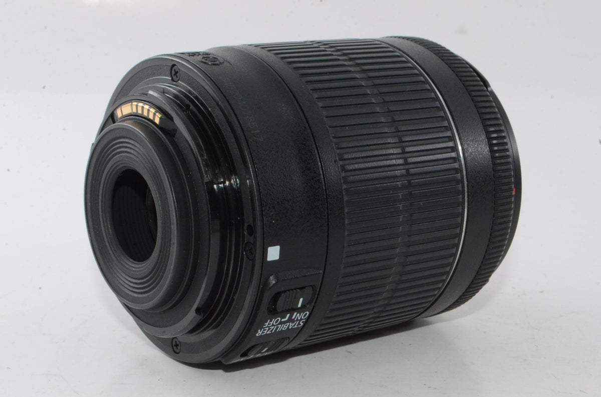 【外観特上級】Canon 標準ズームレンズ EF-S18-55mm F3.5-5.6 IS STM