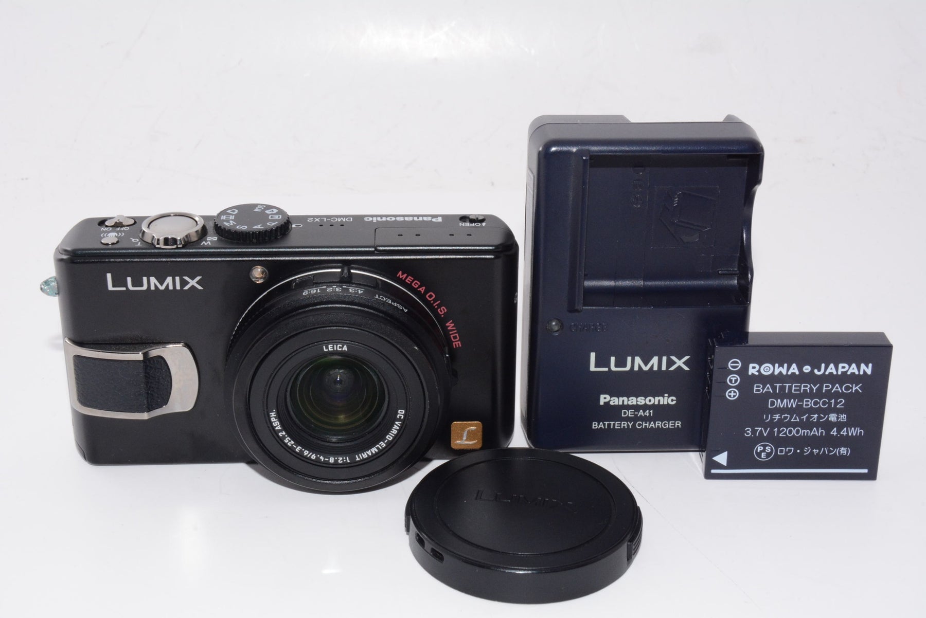 【外観並級】パナソニック デジタルカメラ LUMIX LX2 ブラック DMC-LX2-K
