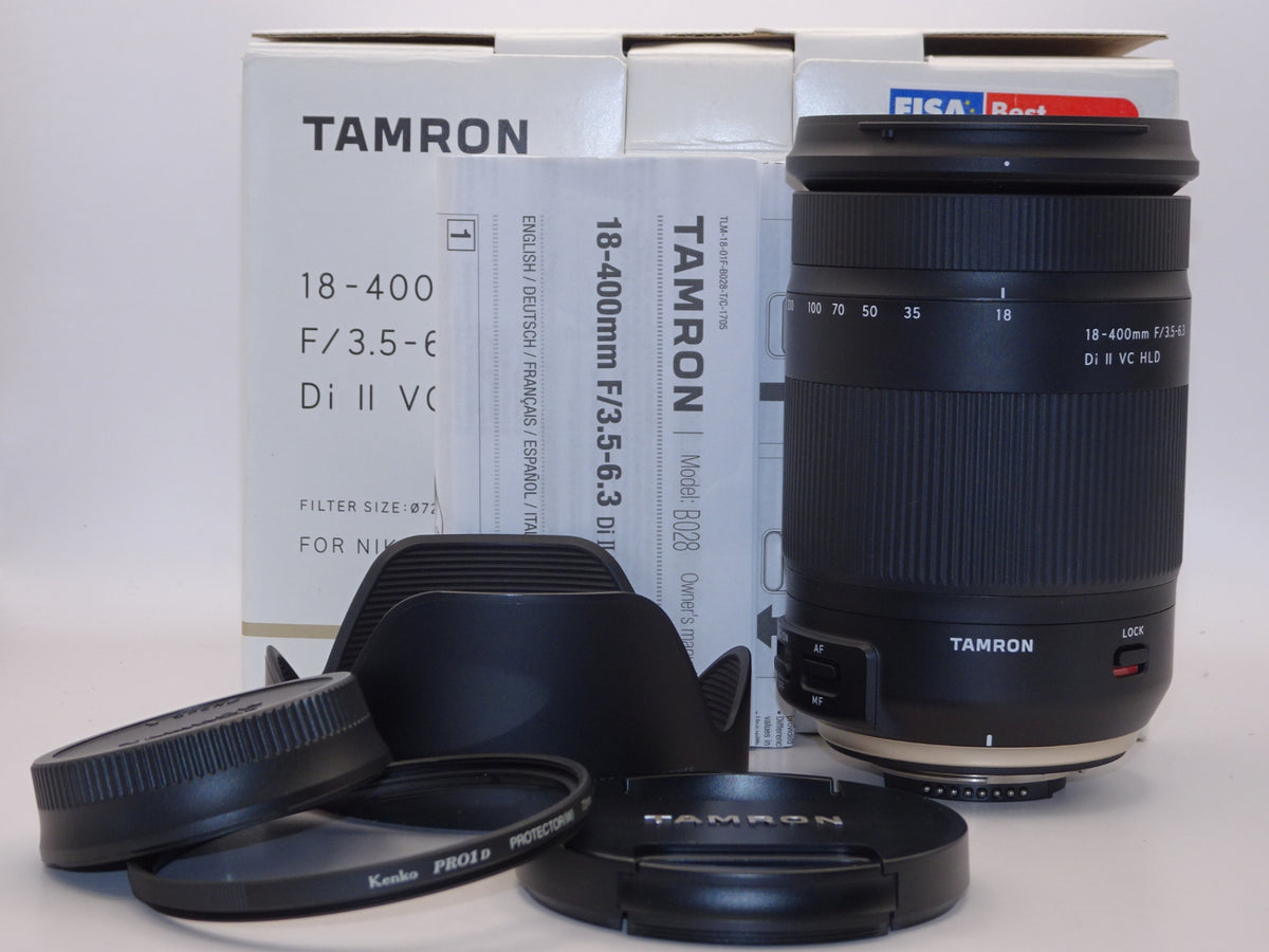 【外観特上級】TAMRON 18-400mm F3.5-6.3 DiII VC HLD ニコン用 B028N