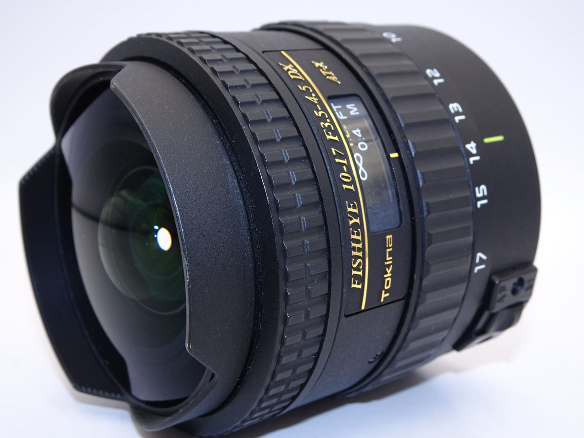 【外観特上級】Tokina 魚眼ズームレンズ AT-X 107 DX Fisheye 10-17mm F3.5-4.5 (IF) キヤノン用 APS-C対応