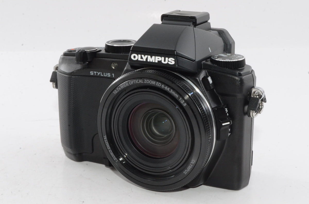 【外観並級】OLYMPUS デジタルカメラ STYLUS 1 28-300mm 全域F2.8 光学10.7倍ズーム ブラック STYLUS-1 BLK