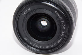 【外観特上級】Canon 標準ズームレンズ EF-M15-45mm F3.5-6.3IS STM