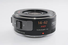【外観特上級】パナソニック　ルミックス G X Vario PZ 14-42mm/F3.5-5.6 レンズ