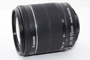 【外観並級】Canon 標準ズームレンズ EF-S18-55mm F3.5-5.6 IS STM