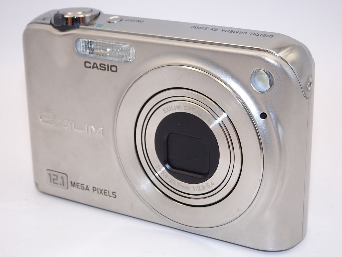 【外観特上級】CASIO デジタルカメラ EXILIM (エクシリム) ZOOM シルバー EX-Z1200SR