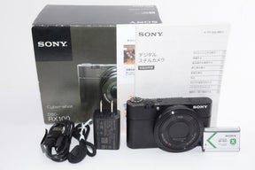 【外観並級】SONY デジタルカメラ DSC-RX100 1.0型センサー F1.8レンズ搭載 ブラック Cyber-shot DSC-RX100
