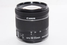 【外観特上級】Canon 標準ズームレンズ EF-S18-55mm F3.5-5.6 IS STM