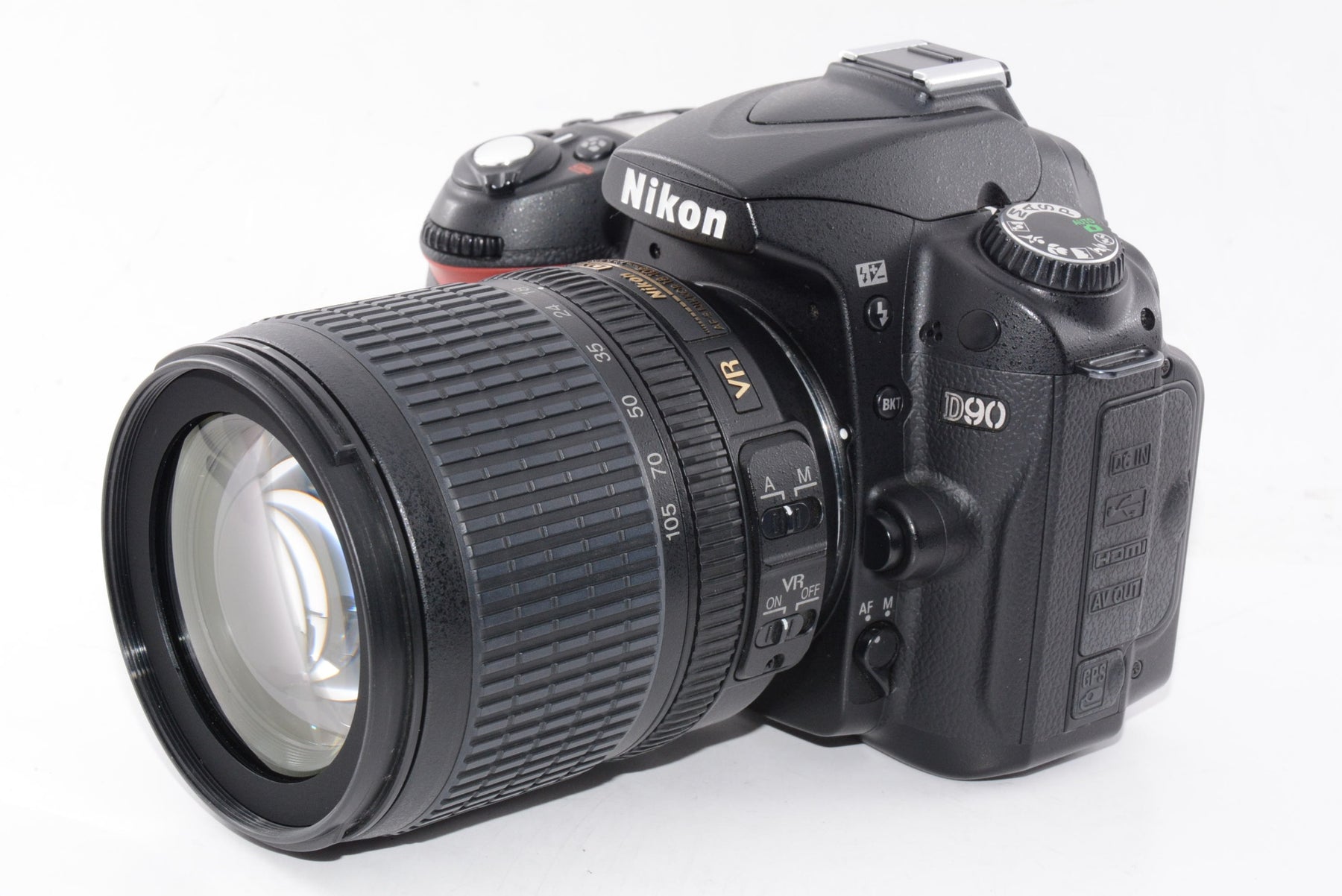 【外観並級】Nikon デジタル一眼レフカメラ D90 AF-S DX 18-105 VRレンズキット D90LK18-105