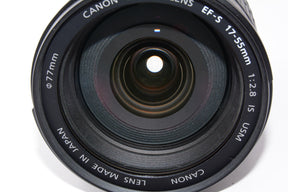 【外観並級】Canon 標準ズームレンズ EF-S17-55mm F2.8 IS USM APS-C対応