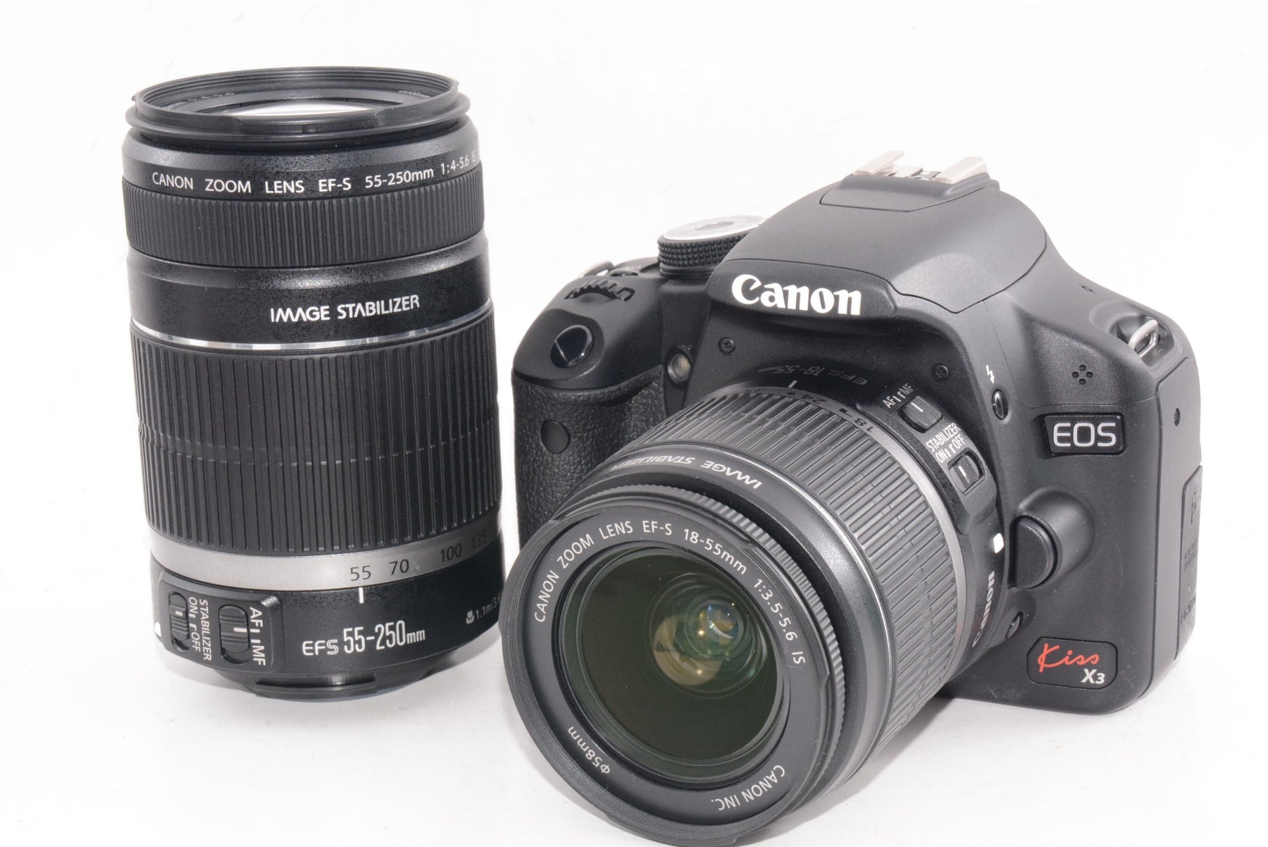 【外観並級】Canon キャノン Kiss X3 ダブルズームキット