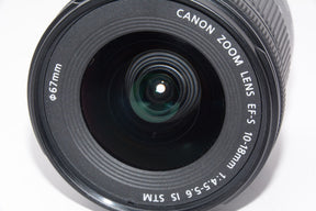 【外観特上級】Canon 超広角ズームレンズ EF-S10-18mm F4.5-5.6 IS STM