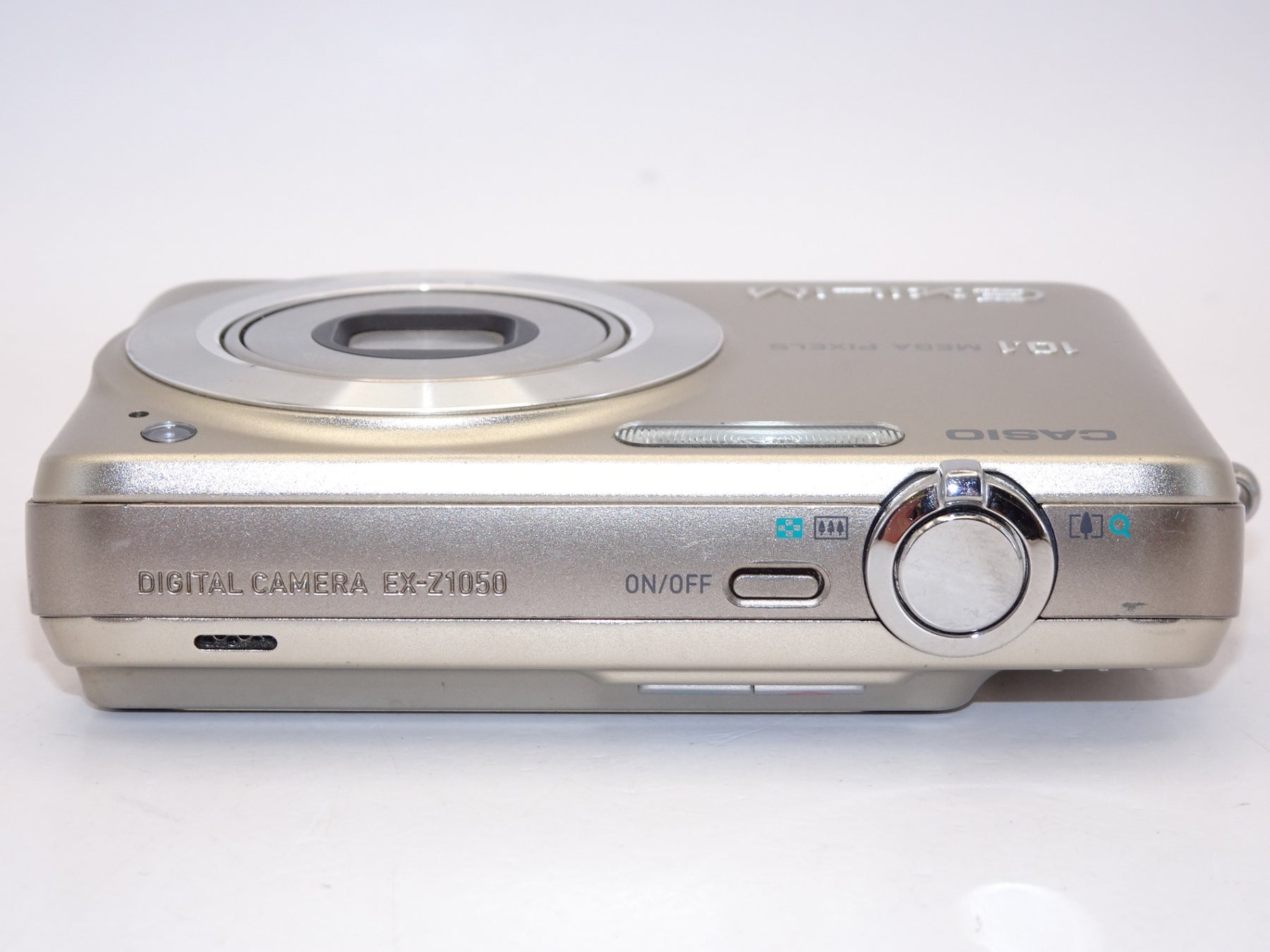 【外観並級】CASIO デジタルカメラ EXILIM ZOOM EX-Z1050GD ゴールド