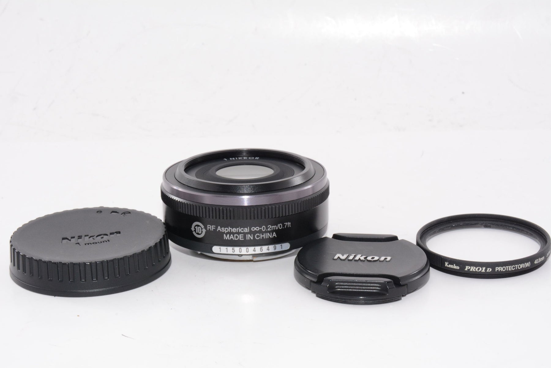 【外観特上級】Nikon 単焦点レンズ 1 NIKKOR 10mm f/2.8 ブラック ニコンCXフォーマット専用