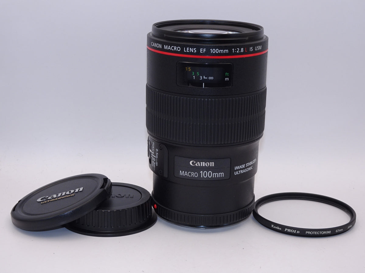 【外観特上級】Canon EF100mm F2.8L マクロ IS USM