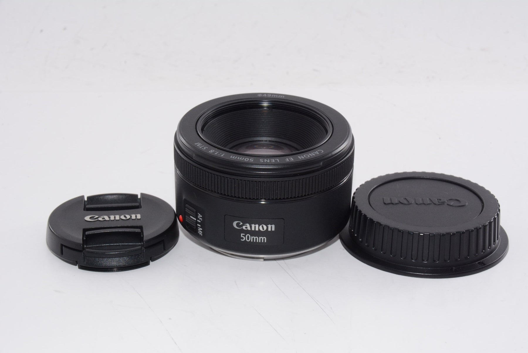 【外観特上級】Canon 単焦点レンズ EF50mm F1.8 STM